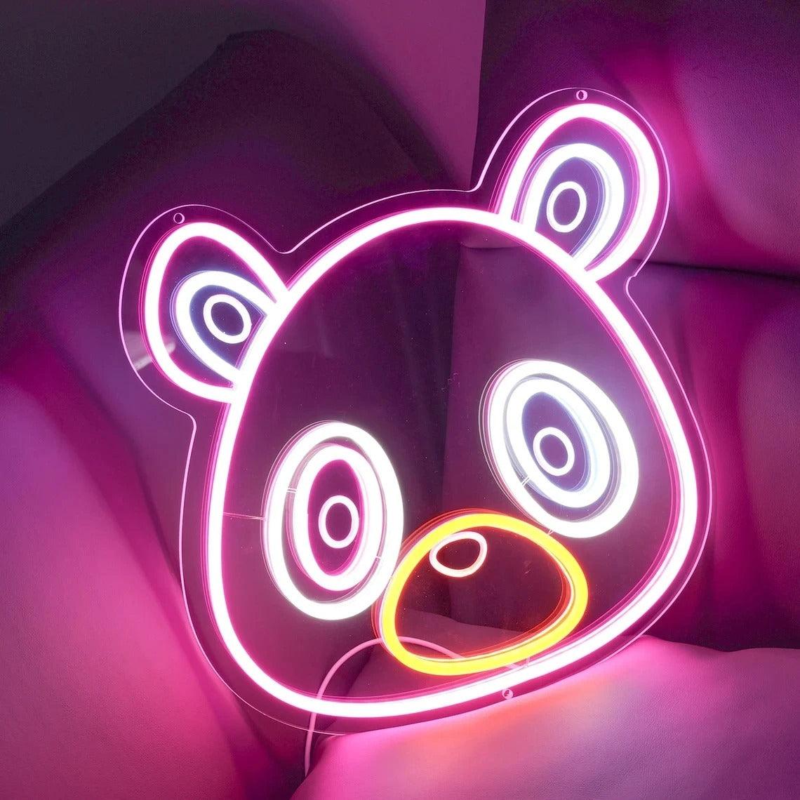 Kanye West Neon Light