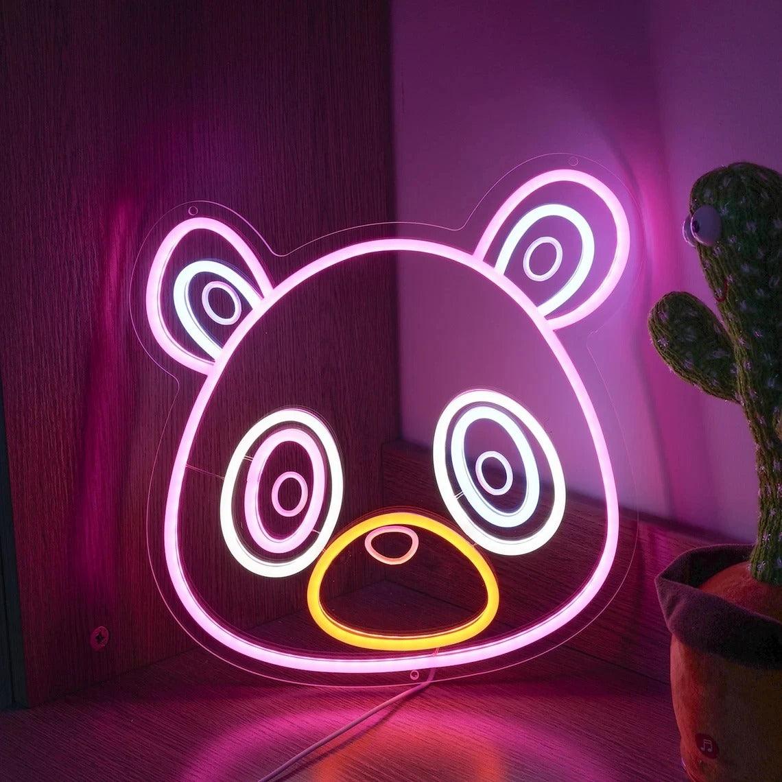 Kanye West Neon Light