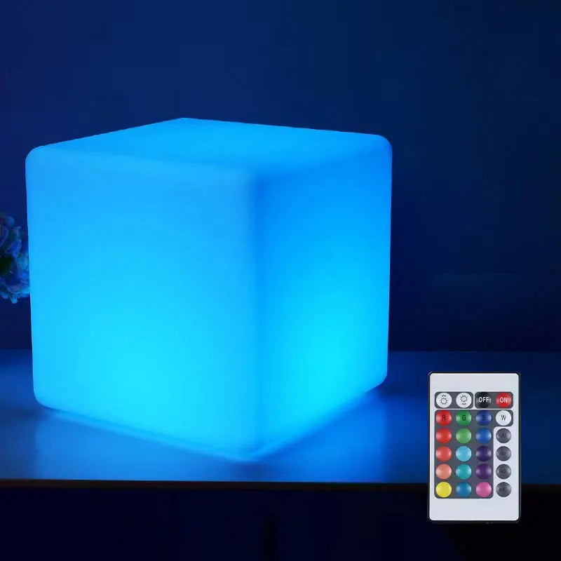 LED Cube Stool