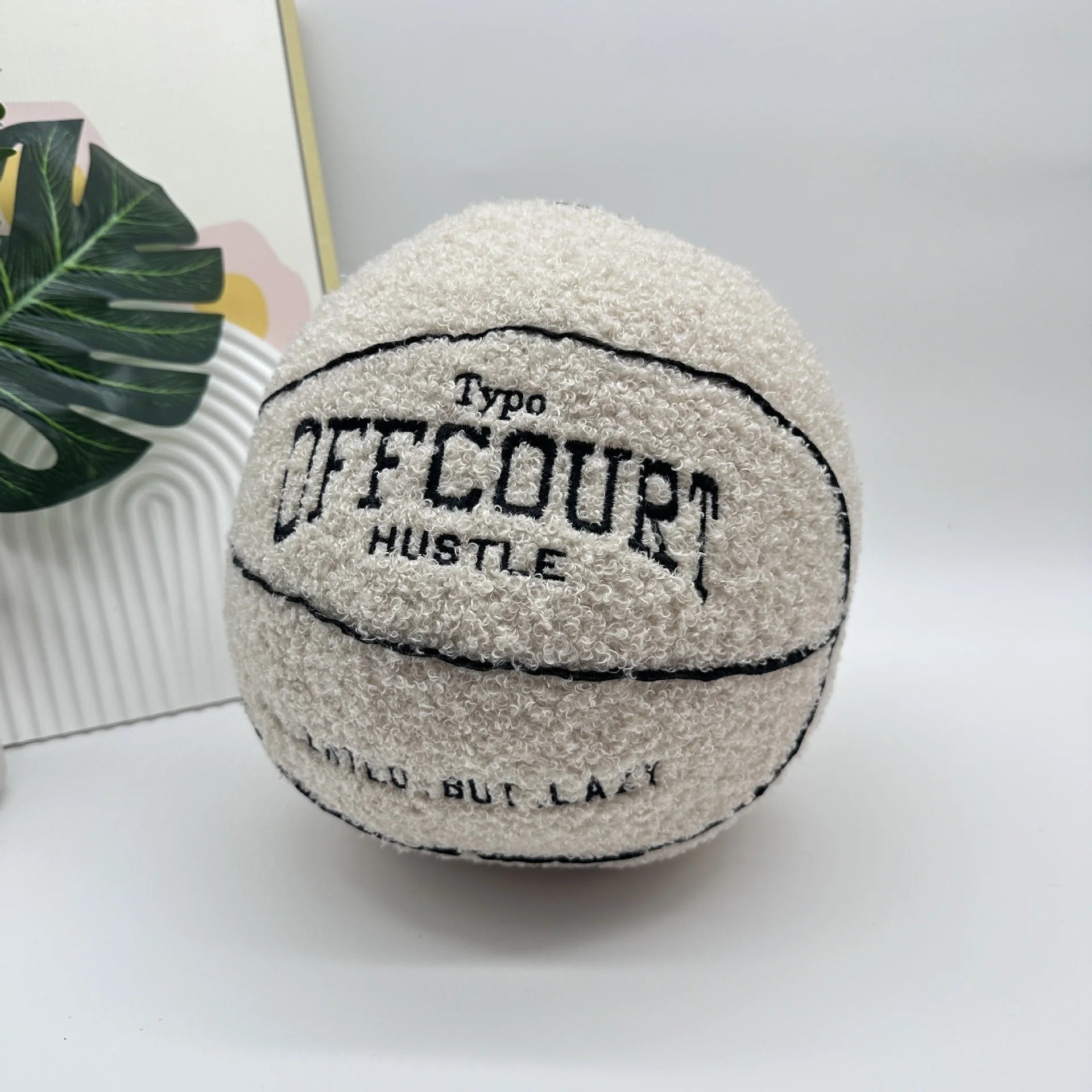 Off Court Basketball Pillow