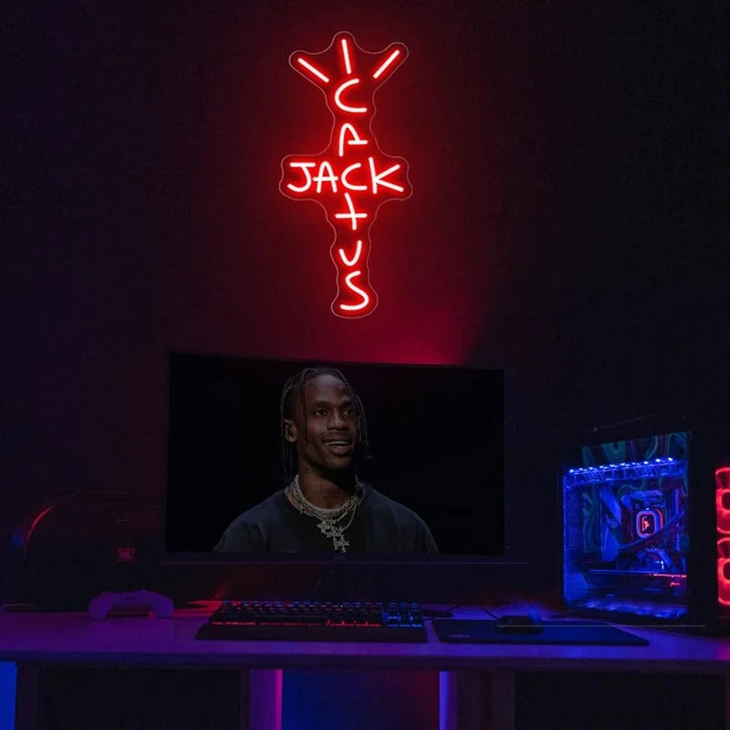 Cactus Jack Neon Sign