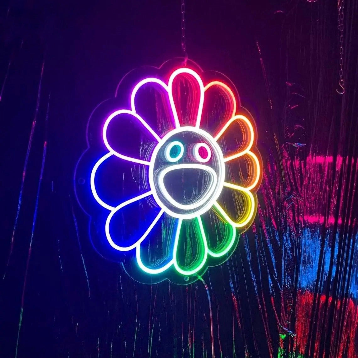 Murakami Neon Sign