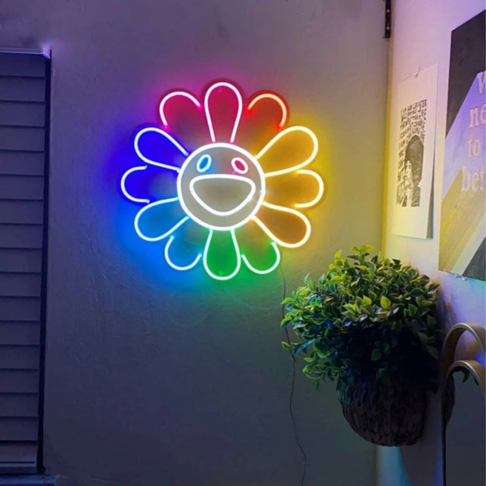 Murakami Neon Sign