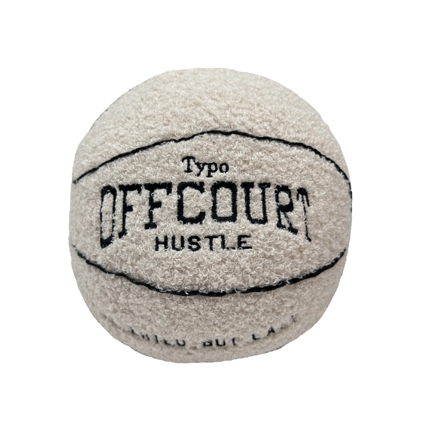 Off Court Basketball Pillow