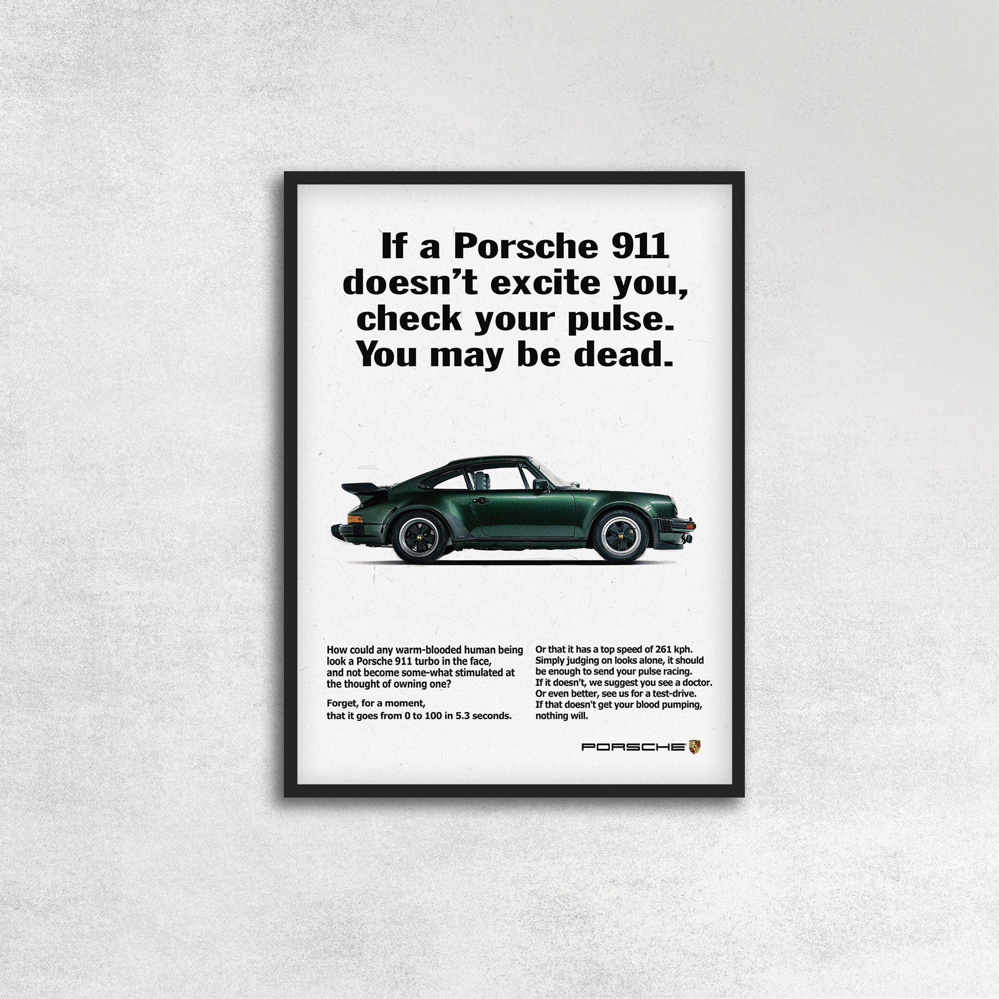 PORSCHE 911 Poster