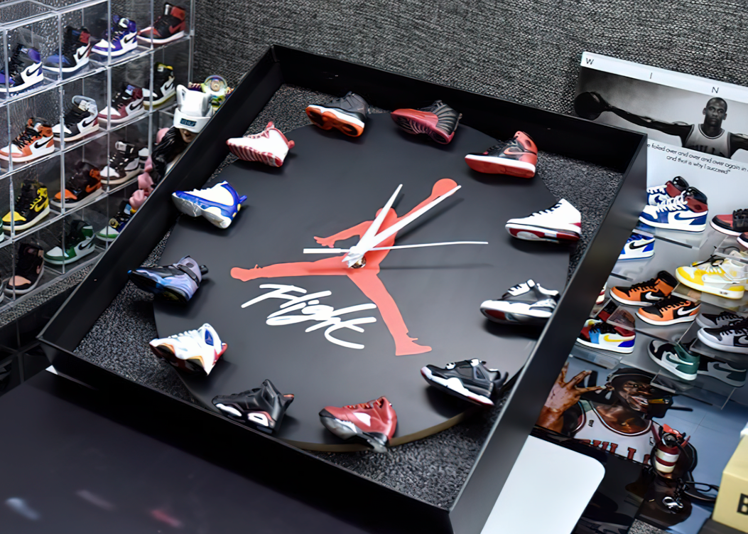 Jordan Shoe Clock