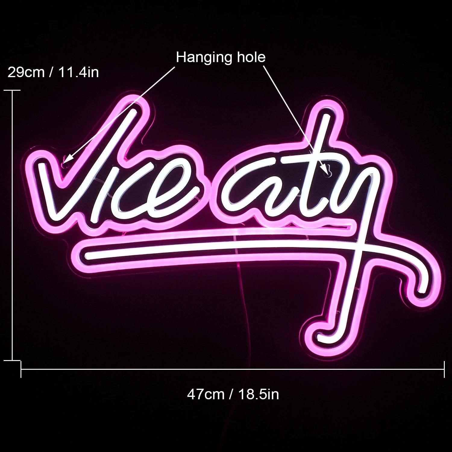 Vice City Neon Sign