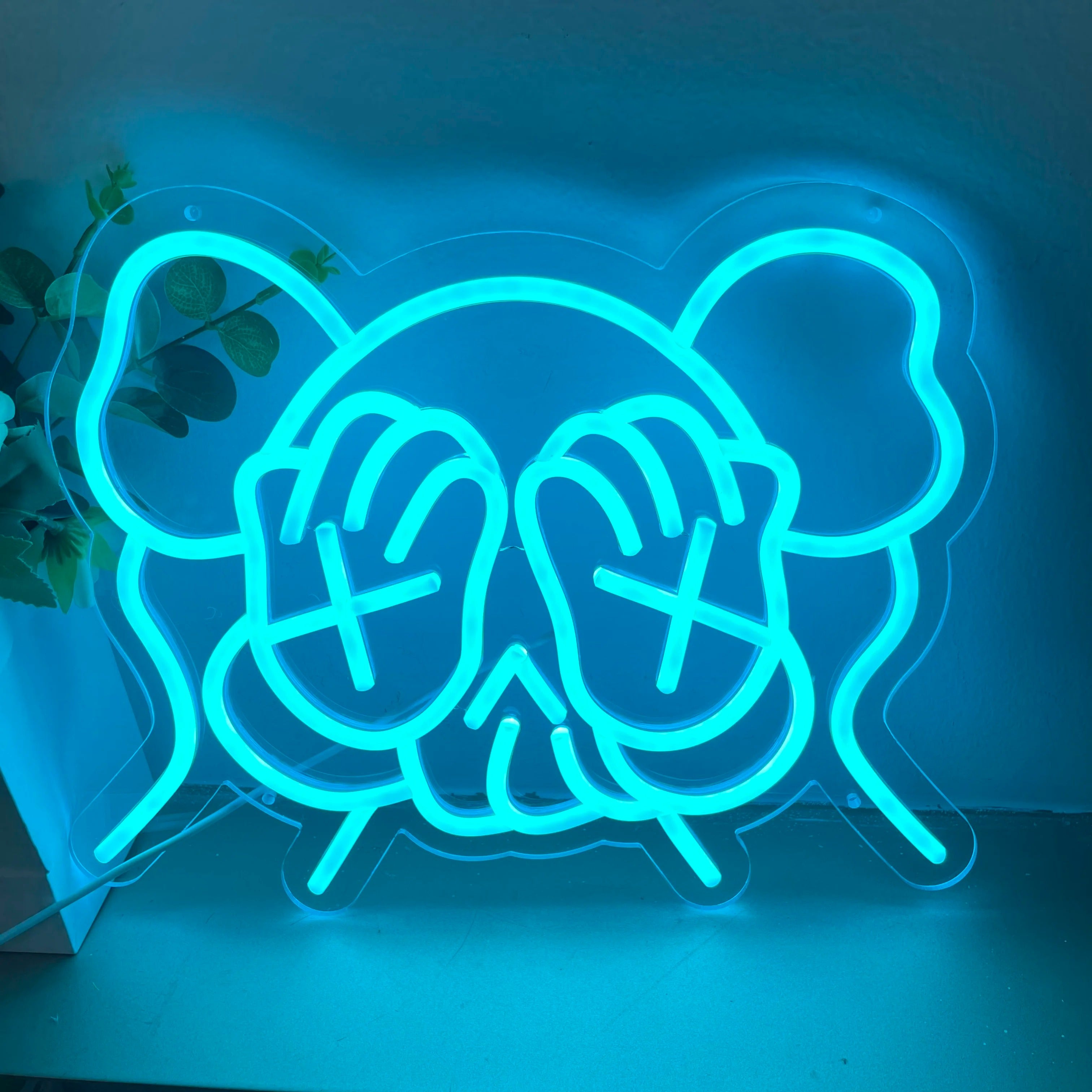 Kaws Neon Sign