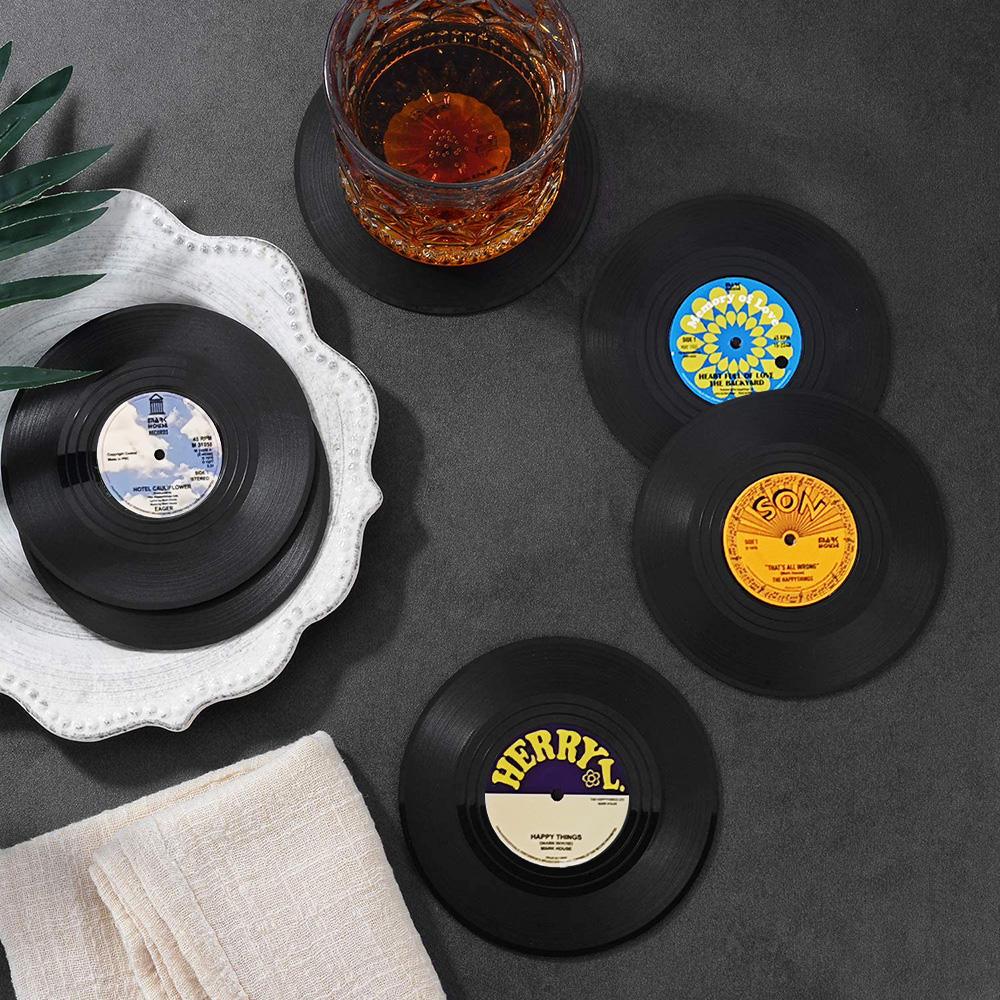 Vinyl Coasters