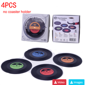 Vinyl Coasters