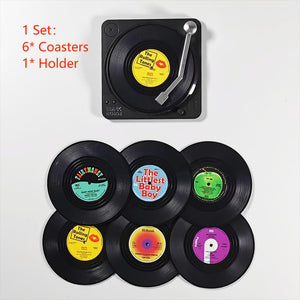 Vinyl Coasters