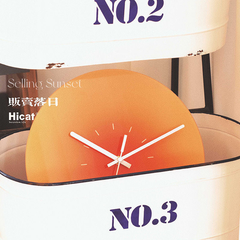 Sunset Wall Clock