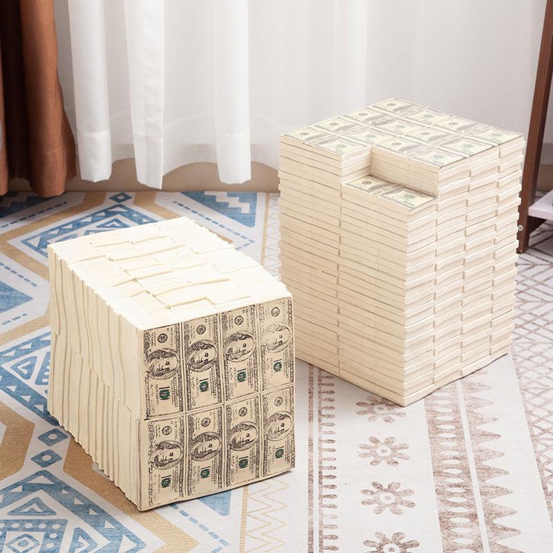 Money Collection Table Money Stack Table – Peace Origins.