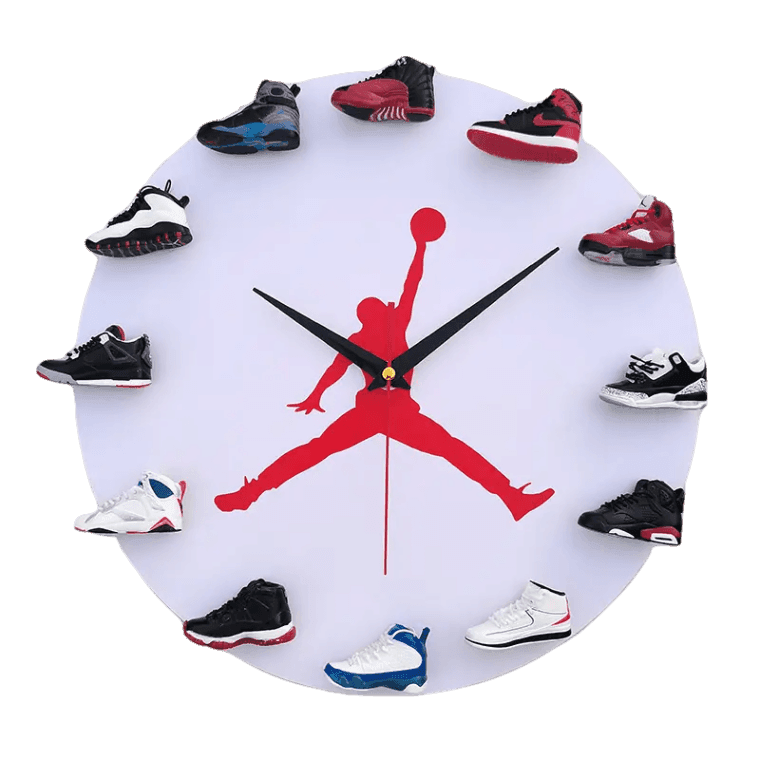 Jordan Shoe Clock